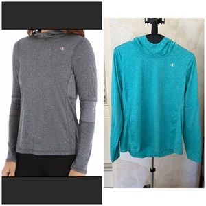 NWOT Champion Performance Vapor Hoodie Top - L